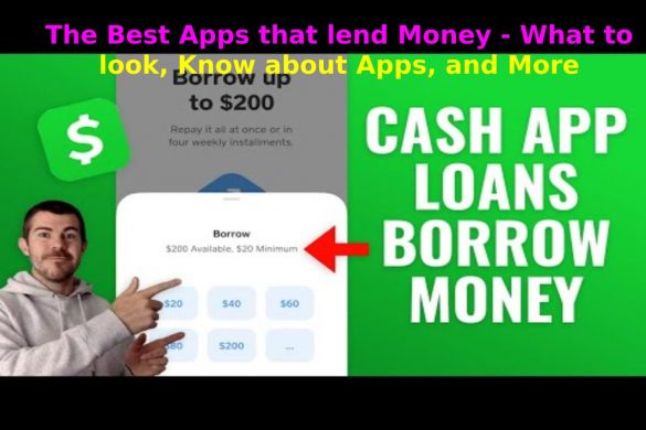 The Best Apps that lend Money