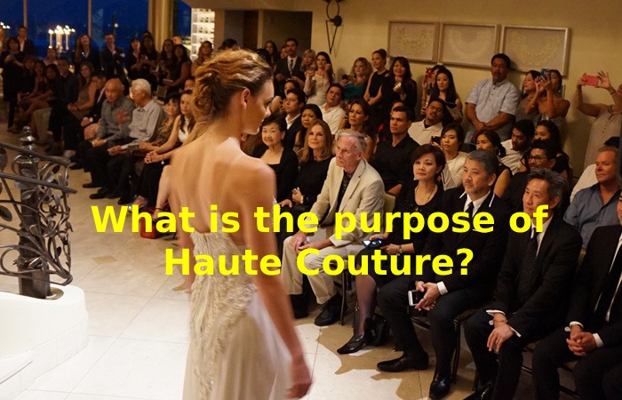 What is the purpose of Haute Couture