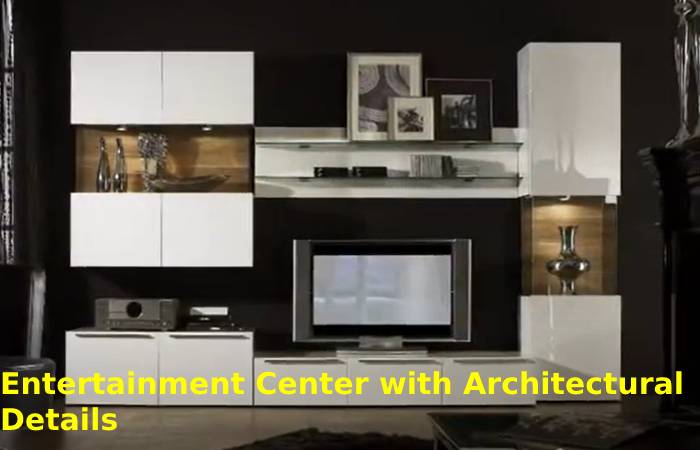 White Entertainment Center 