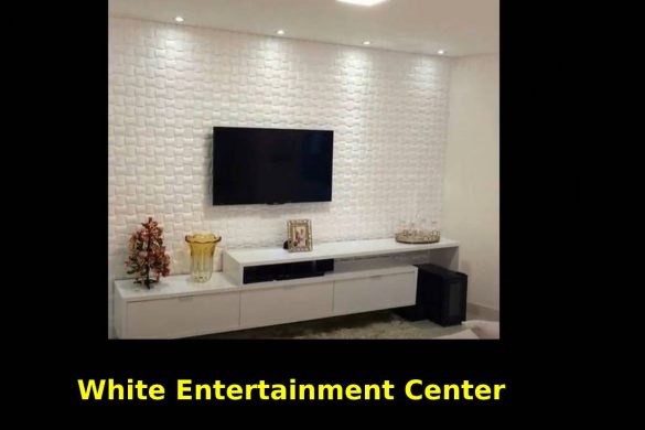 White Entertainment Center