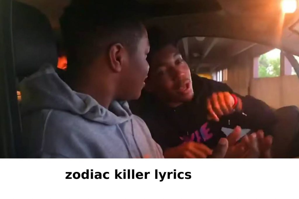 zodiac killer lyrics