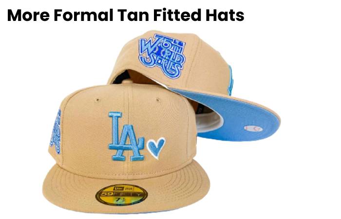Tan Fitted Hat