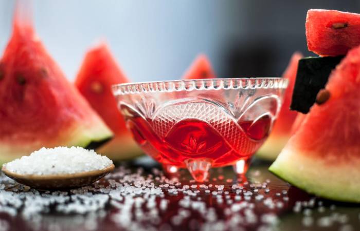 watermelon face mask