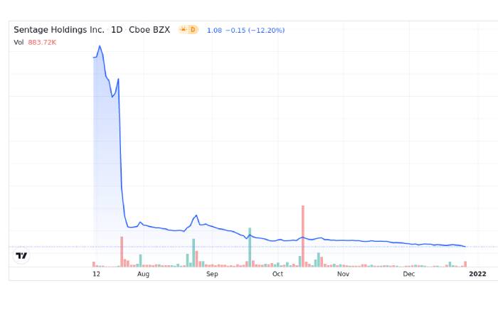 sntg nasdaq