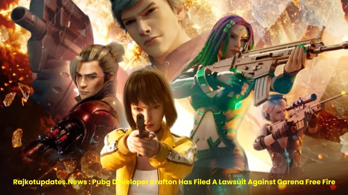 Rajkotupdates.News : Pubg Developer Krafton Has Filed A Lawsuit Against Garena Free Fire