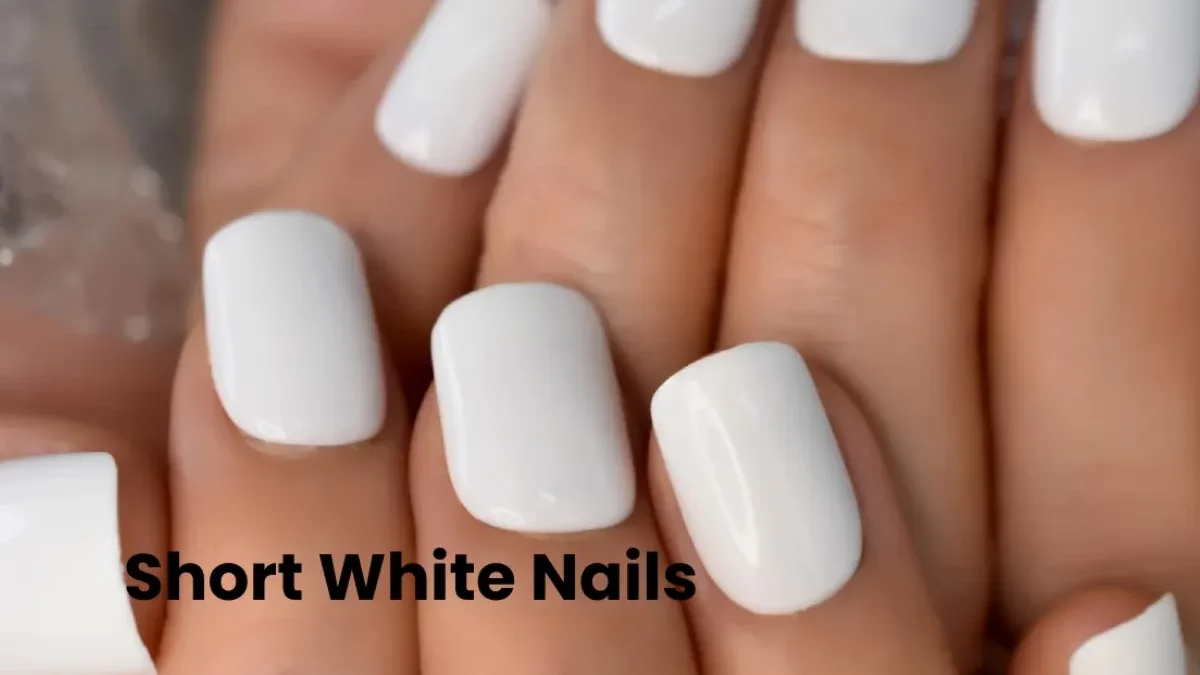 Best Short White Nails With Design 2023