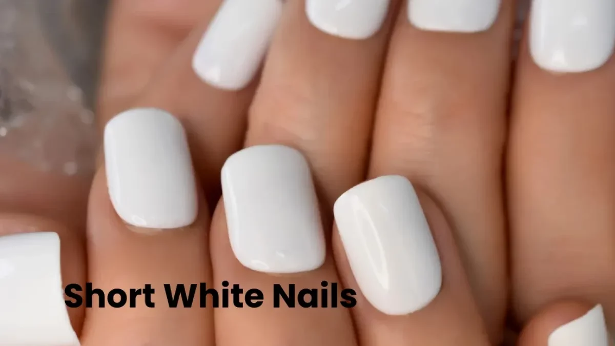 Best Short White Nails With Design