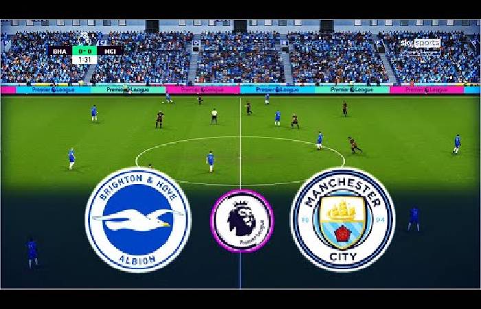Man City Vs Brighton & Hove Albion F.C. Timeline