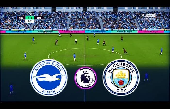 Man City Vs Brighton & Hove Albion F.C. Timeline