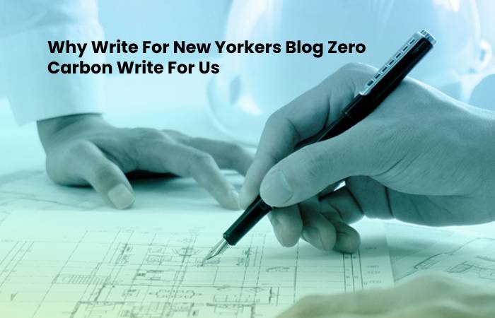 Why Write For New Yorkers Blog Zero Carbon Write For Us