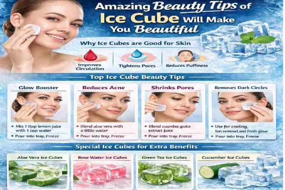amazing beauty tips-of-ice-cube will make you beautiful