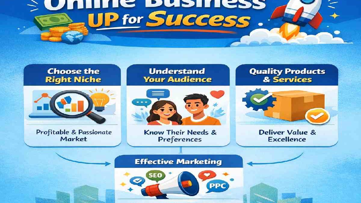 Easy Steps to Set Your Online Business Up for Success (2026 Guide)