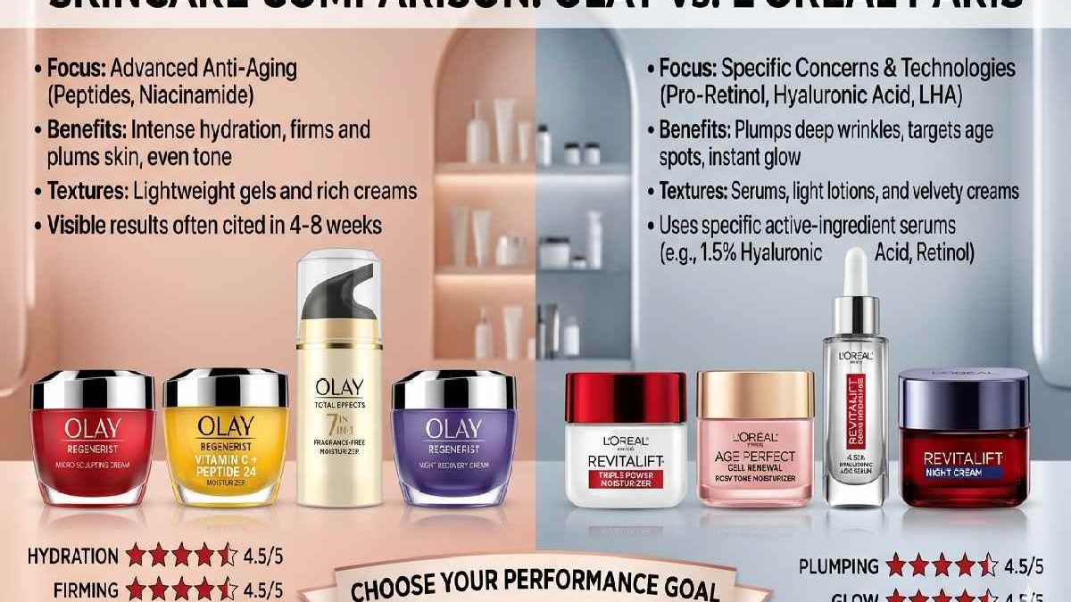 I’m A 30-Year-Old Working Mom. How Do Olay Moisturizers Perform Compared To L’oréal’s Skincare Line? USA