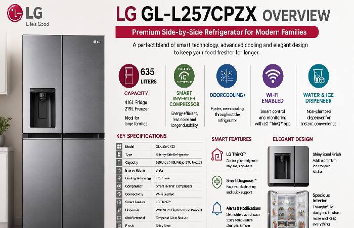 LG GL-L257CPZX overview