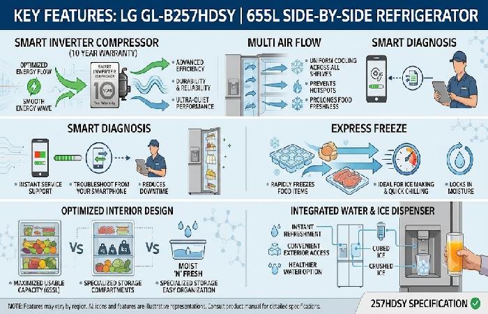 key features of 257HDSY